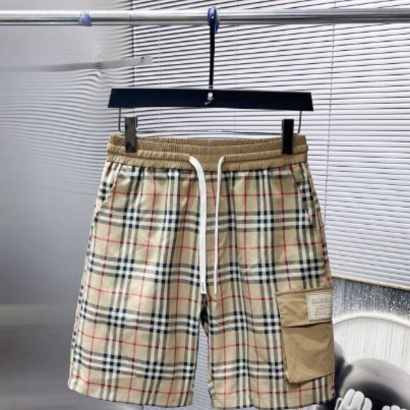 Burberry Classic Large Check Knit Shorts Men's Size L - Picture 1 of 8